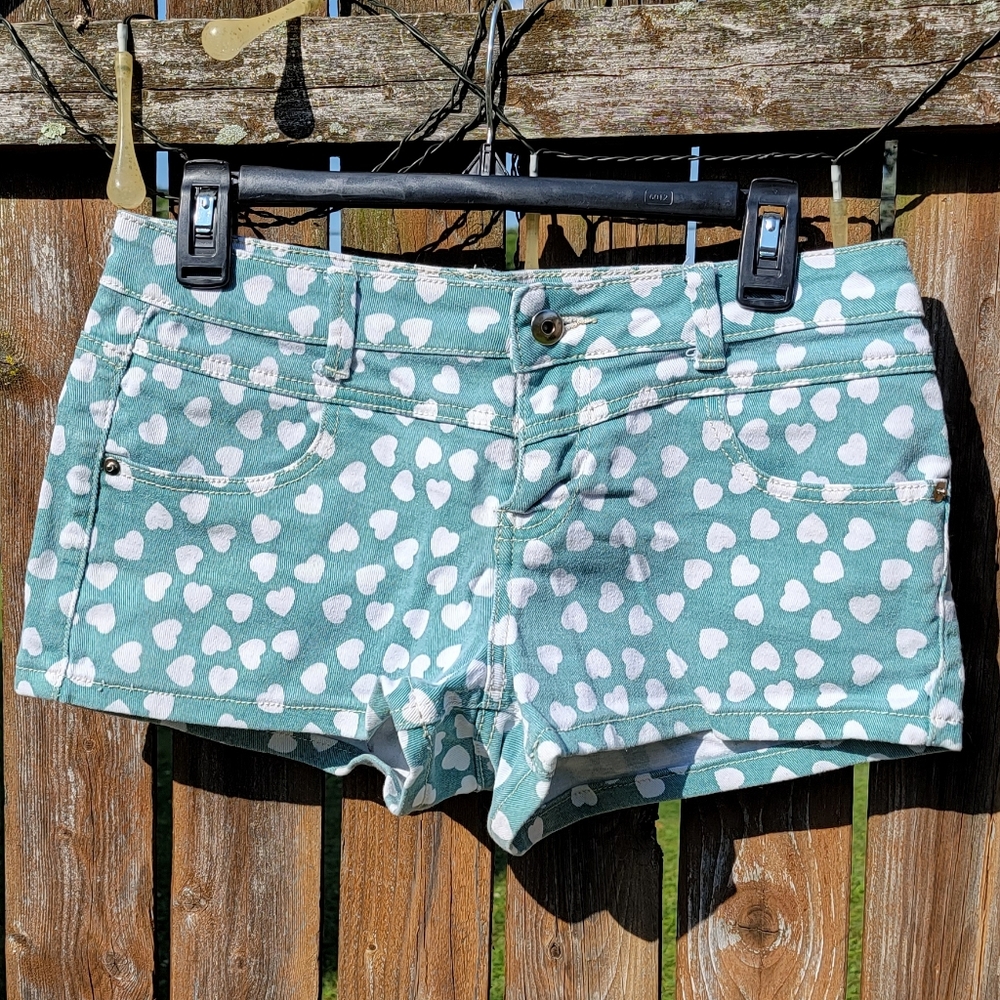 Forever 21 Heart Shorts